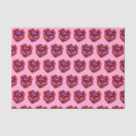 Papel De Seda Leo Zodiac Coquette Heart Cake