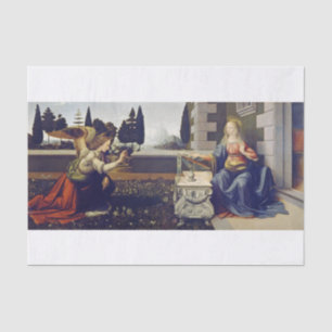Papel De Seda Leonardo Da Vinci Anunciação (cerca de 1472)