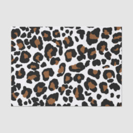Papel De Seda Leopard Grande Impressão de Pele de Gato