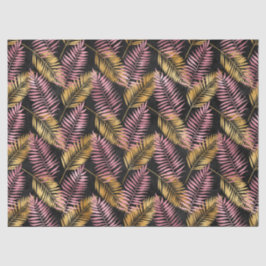 Papel De Seda Leopard Series Design 17 rosa e Dourada