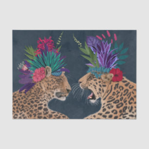 Papel De Seda Leopardos Hot House   CASAL