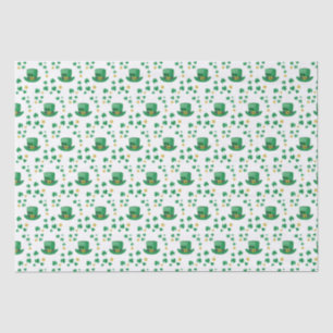 Papel De Seda Leprechaun, Moedas e Vestuário de São Patrick