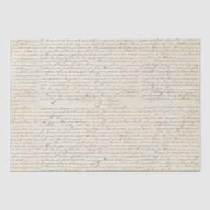 Papel De Seda Letra escrita manuscrita esguicho esguicho