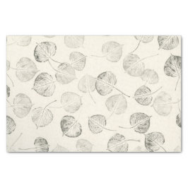 Papel De Seda Letras grandes do teste padrão da folha do tremor