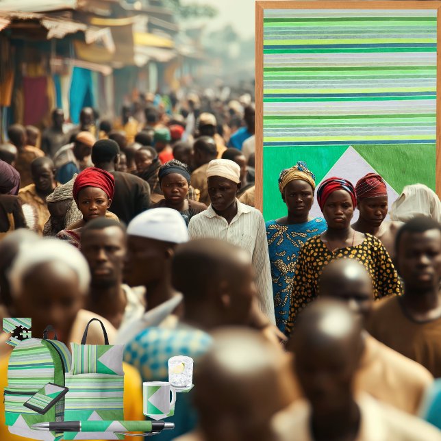 Papel De Seda "Levels" (Get the full “Levels” collection at: https://bit.ly/SmartArtIIZazzle. )