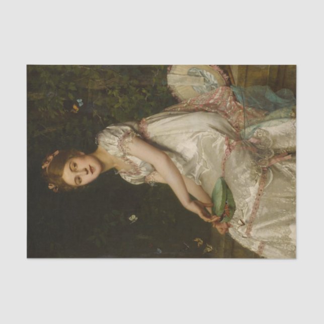 Papel De Seda Liberando borboletas por Emile Villa (Frente )