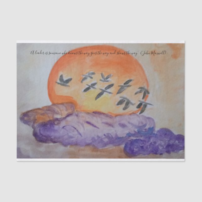 Papel De Seda Liderança (Frente )