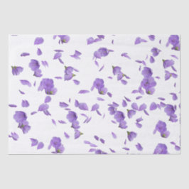 Papel De Seda Lilac petal print Valentine's Tissue Paper