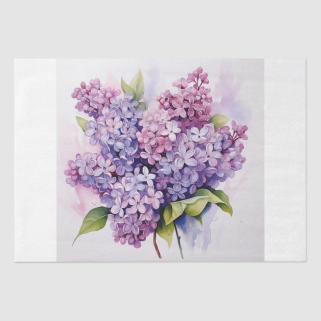 Papel De Seda Lilacs (Frente )