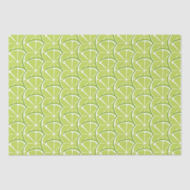 Papel De Seda Limão de Citros de Verão (Frente )
