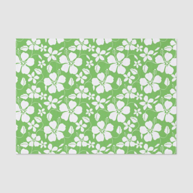 Papel De Seda Limão HAWAIIAN HULA (HIBISCUS) (Frente )