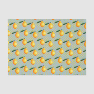 Papel De Seda Limões (Design 10 Série Amarelo/Laranja)