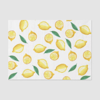 Papel De Seda Limões (Design 35 Série Amarelo/Laranja)