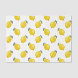 Papel De Seda Limões (Design 40 Série Amarelo/Laranja)