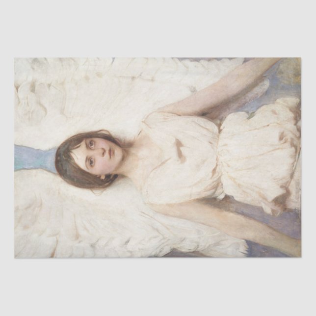 Papel De Seda Linda Angel (por Abbott Handerson Thayer) (Frente )