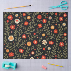 Papel De Seda Linda coleção Floral de Trendage Vintage