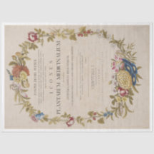 Linda coroa botânica com roteiro