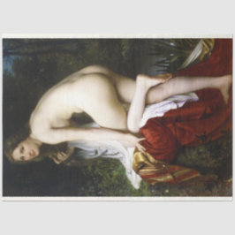 Papel De Seda Linda mulher Bather (de Bouguereau)