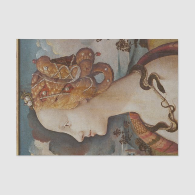 Papel De Seda Linda senhora com a desvinculação (Frente )