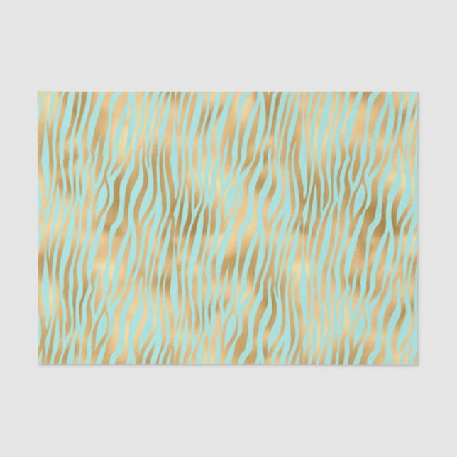Papel De Seda Linda Zebra Stripes (Frente )