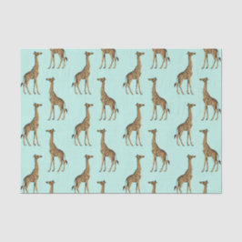 Papel De Seda Lindas Girafas