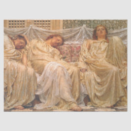 Papel De Seda Lindas Mulheres Sonolentas (Sonhadores) (Arte Vint