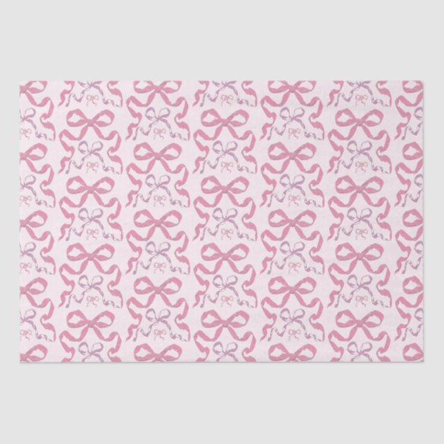 Papel De Seda Lindo Arco Estético Rosa Feminino (Frente )