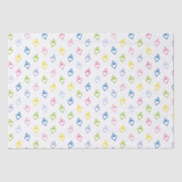 Papel De Seda Lindo padrão Caro Rhombus diamond