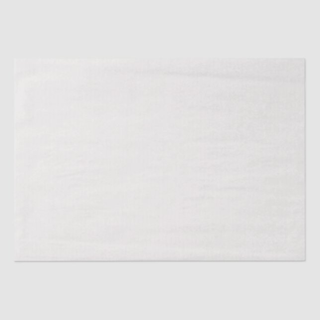 Papel De Seda Linen Branco, Esbranquiçado (Frente )