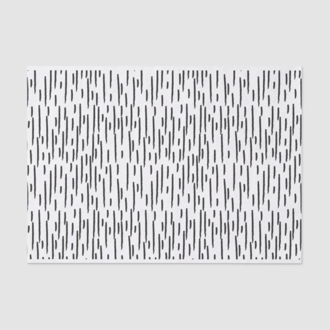 Papel De Seda Linhas de Portas Desenhadas à Mão (Frente )