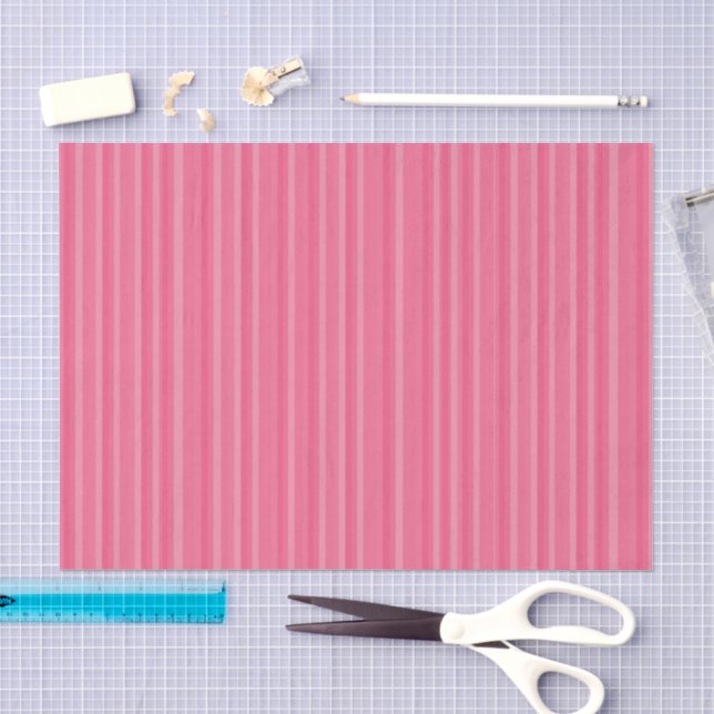 Papel De Seda Linhas de Tons de Rosa  (Arte )
