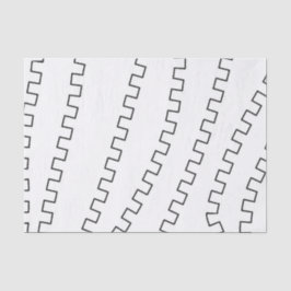 Papel De Seda Linhas de Zipper