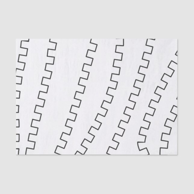 Papel De Seda Linhas de Zipper (Frente )