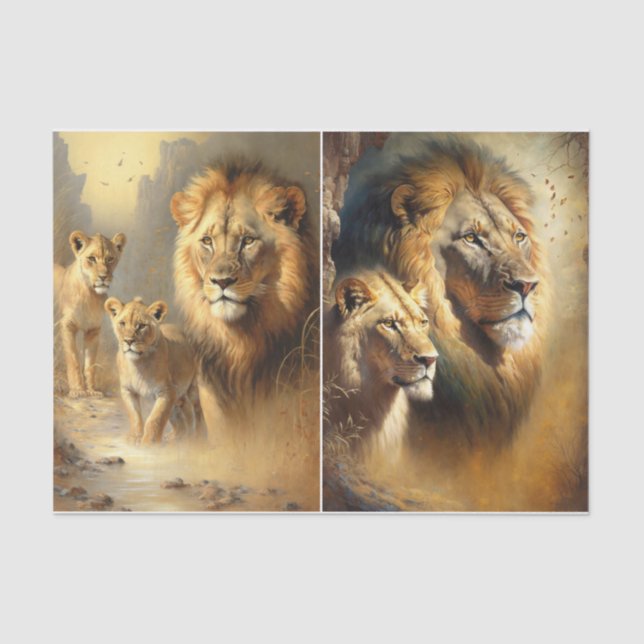 Papel De Seda Lion Pride (Frente )