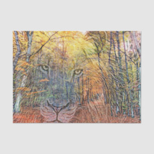Papel De Seda Lion Woods Mix