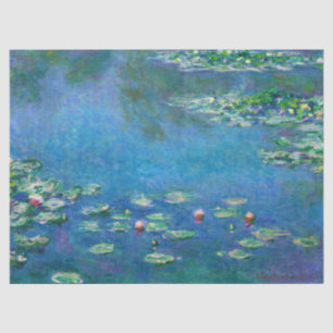 Papel De Seda Lírios d'água de Claude Monet