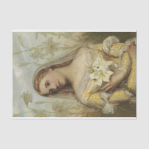 Papel De Seda Lírios de Gustav Pope