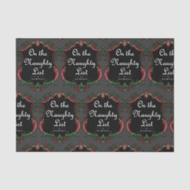 Papel De Seda Lista travessa