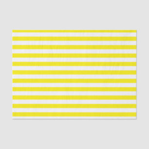 Papel De Seda Listras Brancas e Amarelas, Cor de Fundo DIY