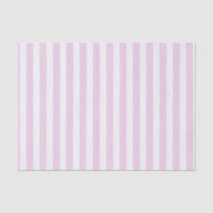 Papel De Seda Listras brancas e cor-de-rosa pálido