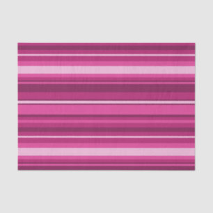 Papel De Seda Listras de Fuschia