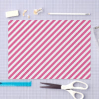 Listras diagonais rosa e branco padrão