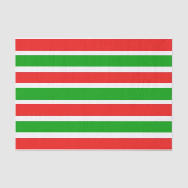 Papel De Seda Listras do Natal do divertimento (Frente )