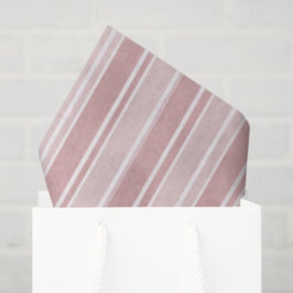 Papel De Seda Listras Rosa