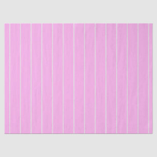Papel De Seda Listras Rosa e Branco