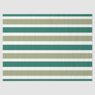 Papel De Seda Listras Verdes Cinza