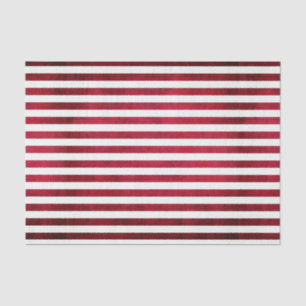 Papel De Seda Listras Vermelhas e Brancas na Textura do Tecido p