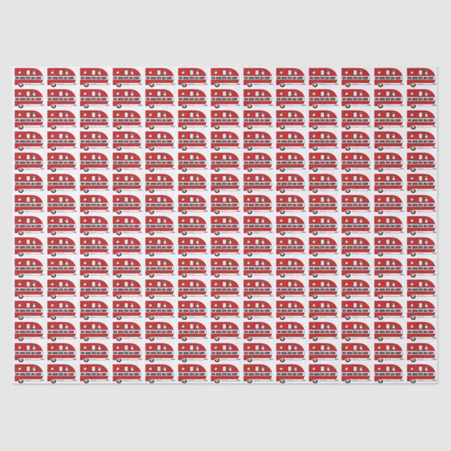 Papel De Seda Live, Laugh, Love and Camp (Frente )