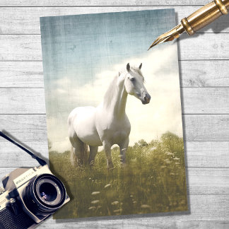 Papel De Seda Livro Branco sobre a desvinculação do cavalo 2