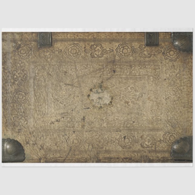 Papel De Seda Livro Cobrir Decoupage Paper (Frente )